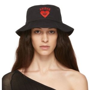 RARE Adidas Valentines Heart Bucket Hat